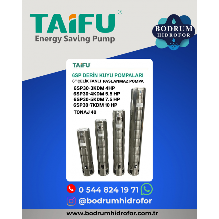 6SP30 - 7KDM 10-HP ÇELİK FANLI PASLANMAZ POMPA 6SP30 - 7KDM 10-HP ÇELİK FANLI PASLANMAZ POMPA